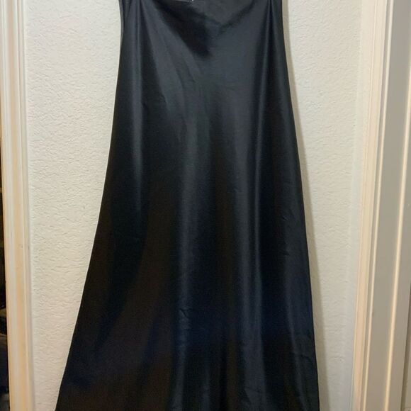 JS Collections Women's Formal Skirt black Size 6 waist: 15” - Picture 7 of 10